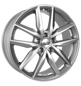 CMS, C28, 8x20 ET43 5x108 63,4, racing silver