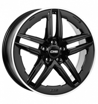 CMS, C29-AERO, 8x19 ET50 5x120 64,1, diamond rim black
