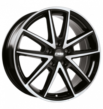 CMS, C30, 7x17 ET43,5 5x114,3 67,2, diamond black