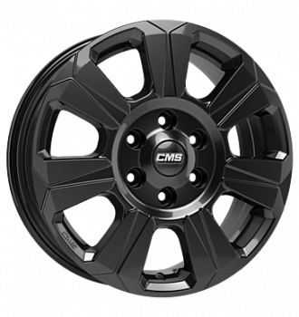 CMS, C31, 6,5x17 ET60 5x120 65,1, complete black gloss