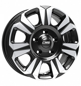 CMS, C31, 6,5x16 ET60 5x120 65,1, diamond black