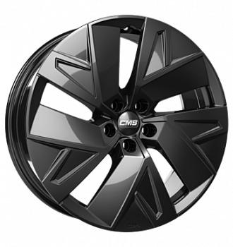 CMS, C32-AERO, 8,5x20 ET45,1 5x108 63,4, complete black gloss