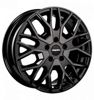 Carmani, 20 Ludwig HL, 7,5x18 ET40 5x112 66,6, black
