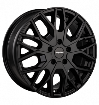 Carmani, 20 Ludwig HL, 7,5x18 ET40 5x112 66,6, black matt