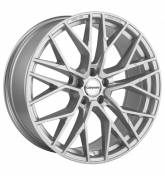 Carmani, 20 Ludwig, 7,5x17 ET35 5x112 66,6, white silver
