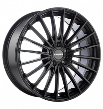 Carmani, 24 Karl, 8x18 ET45 5x112 66,6, black matt