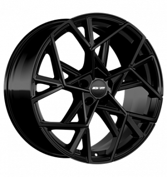 GMP, Cartesio, 7x17 ET30 4x108 65,1, glossy black