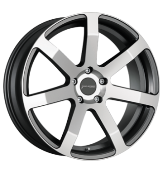 Corspeed, Challenge, 8,5x19 ET27 5x112 57,1, Higloss-Gunmetal-Polished