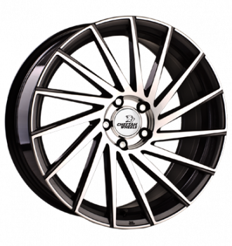 Cheetah Wheels, CV.02R, 8x18 5x108 ET47 5x108 72,5  anthrazit poliert