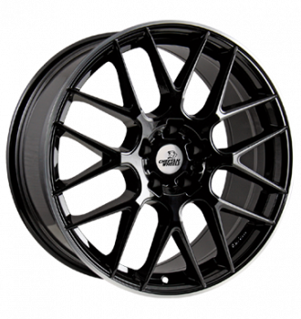 Cheetah Wheels, CV.03, 8,5x19 5x112 ET30 5x112 70,4  schwarz glanz hornpoliert