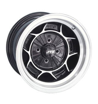 ATS, Classic, 8x13 ET1 4x100 57,1, diamant-schw. front-/hornpol.