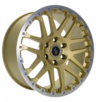 Eta Beta, Combat CV, 10x22 ET32 5x127 71,6, gold matt lip cap pol