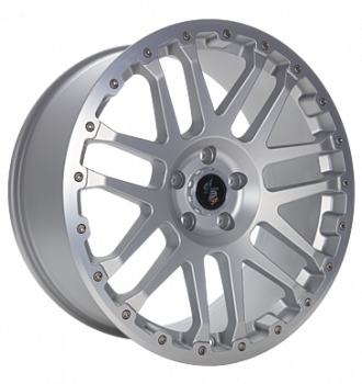 Eta Beta, Combat CV, 9x20 ET30 6x139,7 67,1, silver matt lip cap pol