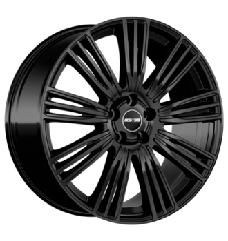 GMP, Coventry, 9,5x22 ET49 5x120 72,6, glossy black