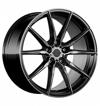 Concaver, CVR4, 10,5x20 ET33 5x112 72,6, Double Tinted Black