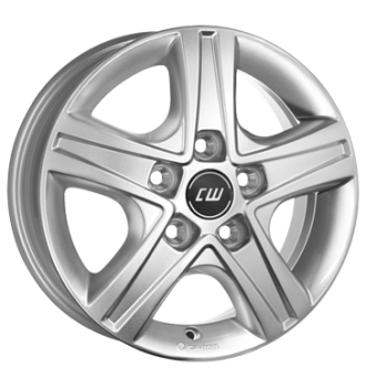 Borbet, CWD, 6x16 ET68 5x118 71,1, crystal silver