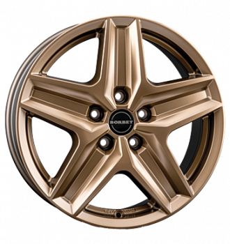 Borbet, CWZ, 7,5x18 ET53 5x120 65,1, bronce matt