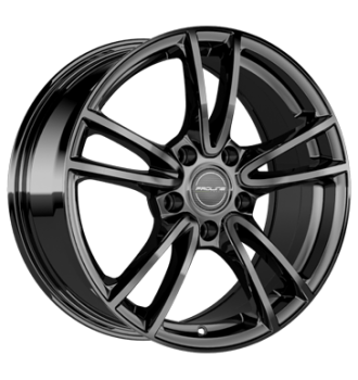 Proline, CX300, 6,5x16 ET49 5x114,3 74,1, black glossy