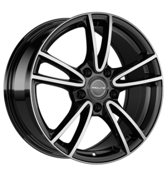 Proline, CX300, 6,5x16 ET38 5x105 56,6, black polished