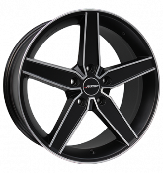 Autec, Delano, 7,5x17 ET45 5x112 70, schwarz matt poliert