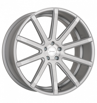 Corspeed, Deville, 8,5x19 ET40 5x114,3 73,1, Silver-brushed-Surface