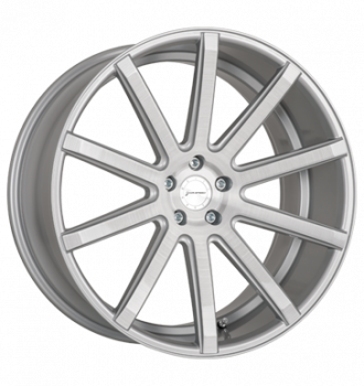 Corspeed, Deville, 9,5x22 ET20 5x112 66,5, Silver-brushed-Surface