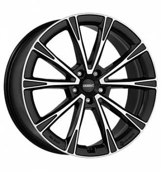 Dezent, AR dark, 8x20 ET30 5x114,3 71,6, black polished
