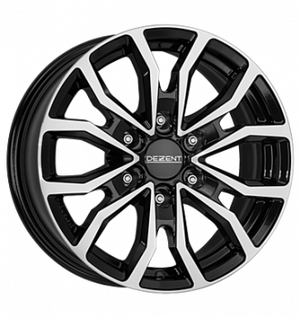 Dezent, KC dark, 6,5x17 ET48 6x139,7 92,4, black polished
