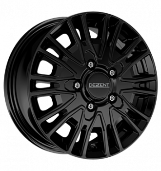 Dezent, KE black, 7x17 ET33 5x130 84,1, black