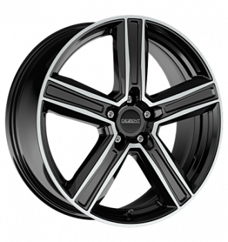 Dezent, KG dark, 9x19 ET60,5 5x112 66,6, black polished