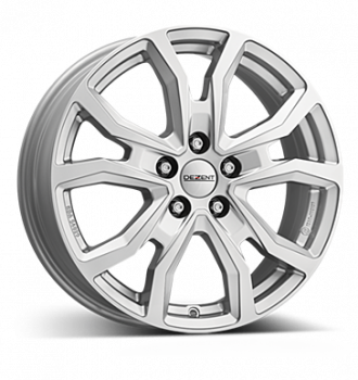 Dezent, TV silver, 7x17 ET46 5x108 65,1, silver