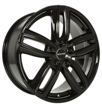 GMP, Diva, 7,5x17 ET50 5x120 72,6, shiny black