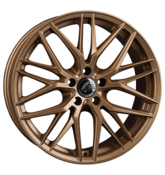 Damina Performance, DM08, 8,5x19 ET30 5x112 66,6, matt bronze painted