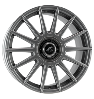 Damina Performance, DM09, 8,5x19 ET35 5x112 72,6, matt grey painted