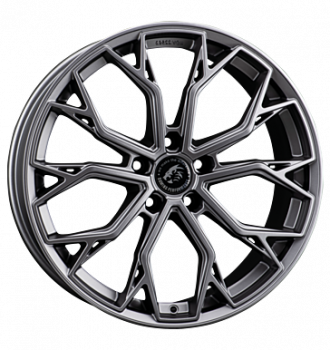 Damina Performance, DM18, 8,5x20 ET35 5x120 72,6, matt grey painted