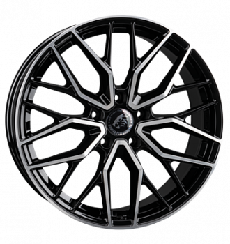 Damina Performance, DM20, 8,5x20 ET30 5x112 66,6, black polished