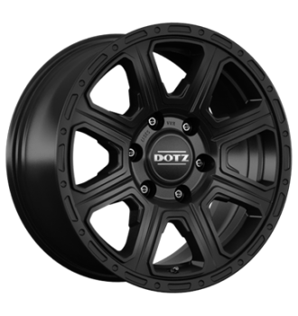 Dotz, Kalahari black, 8x18 ET35 6x139,7 67,1, black matt