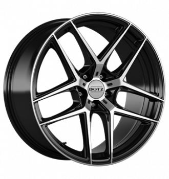 Dotz, LagunaSeca Dark, 8x19 ET40 5x112 70,1, gunmetal polished