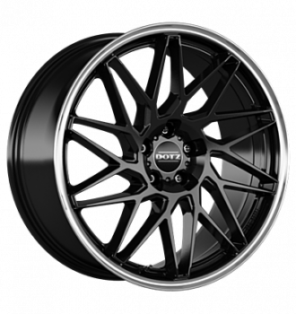 Dotz, Tanaka Dark, 9x20 ET35 5x112 70,1, gunmetal polished lip