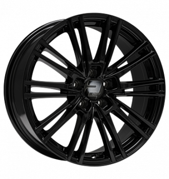 2DRV, WH18, 8x18 ET35 5x112 66,6, schwarz glanz lackiert