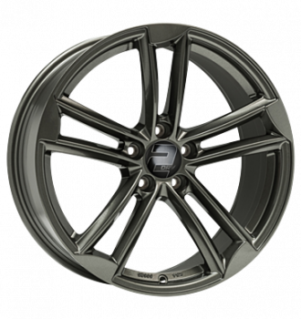 2DRV, WH27, 9,5x21 ET45 5x112 66,6, dark gunmetal lackiert