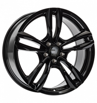 2DRV, WH29, 7,5x17 ET37 5x112 66,6, schwarz glanz lackiert