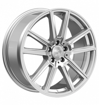2DRV, WH30, 8x18 ET48 5x112 66,6, silber hochglanz poliert
