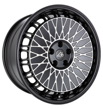 Eta Beta, EB40, 8,5x19 ET45 5x112 73,06, matt black face polish