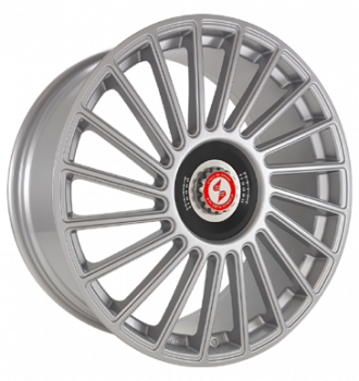 Eta Beta, Venti-R ZV, 8,5x20 ET38 5x114,3 78,1, Silver R.Schw./M.Silber