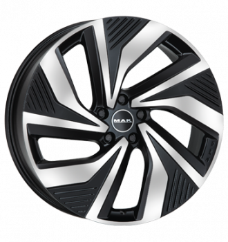 MAK, Electra, 8x20 ET48 5x112 76, black mirror