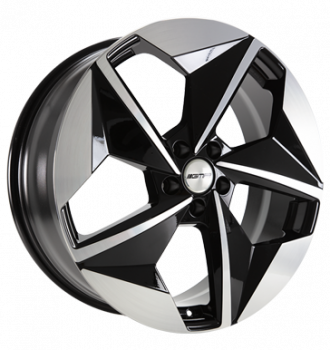 GMP, Eleos, 7,5x19 ET44 5x112 57,1, black diamond