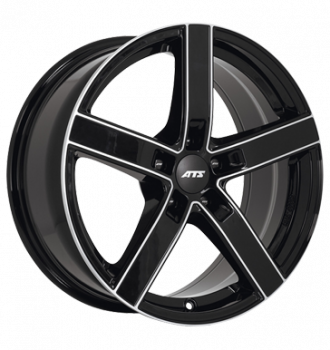 ATS, Emotion, 7x16 ET38 5x112 70,1, diamant-schwarz frontpoliert