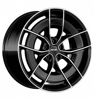 GMP, Energia, 8,5x20 ET40 5x114,3 64,1, black diamond