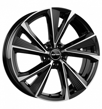 GMP, Evento, 10x21 ET30 5x112 66,5, black diamond